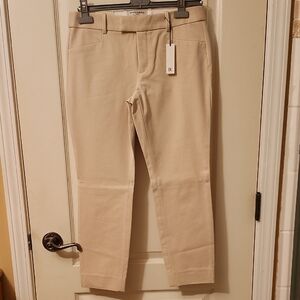 ✨️NWT✨️ Banana Republic Women's Cream Sloan Skinny Pants, Size 6P